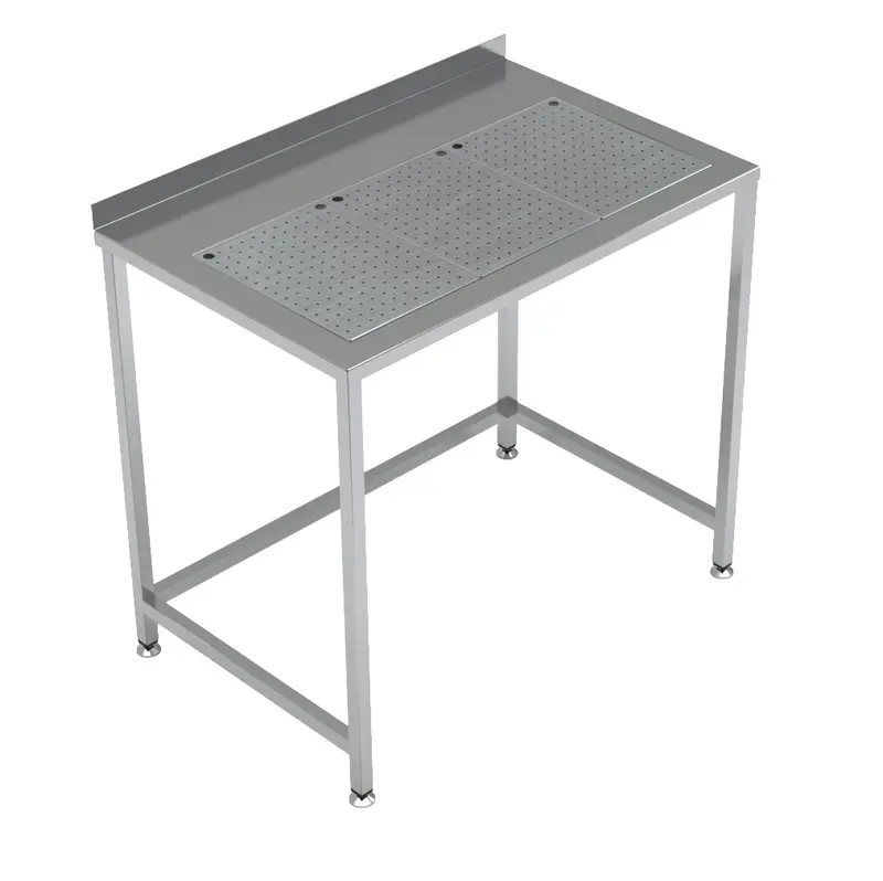 CombiSteel Arbeitstisch Mit Integrierter Tropfschale 1000 × 650