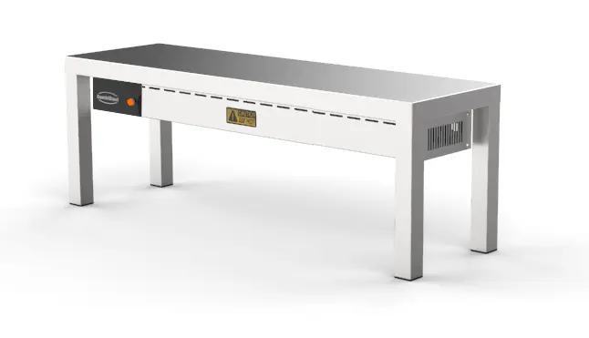 CombiSteel Aufsatzbord Keramisch Beheizt 1 Stufig 1200 3 Heaters Of 250W | 7333.0502