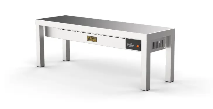 Combisteel Aufsatzbord Keramisch Beheizt 1 Stufig 1400 4 Heaters Of 250W (7020.0710)
