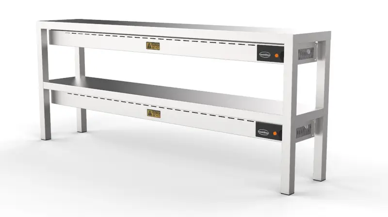 Combisteel Aufsatzbord Keramisch Beheizt 2 Stufig 2000 12 Heaters Of 250W (7020.0755)