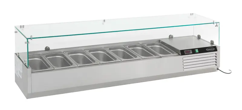 Combisteel Aufsatzvitrine 1/3 GN x 7 (7450.0019)