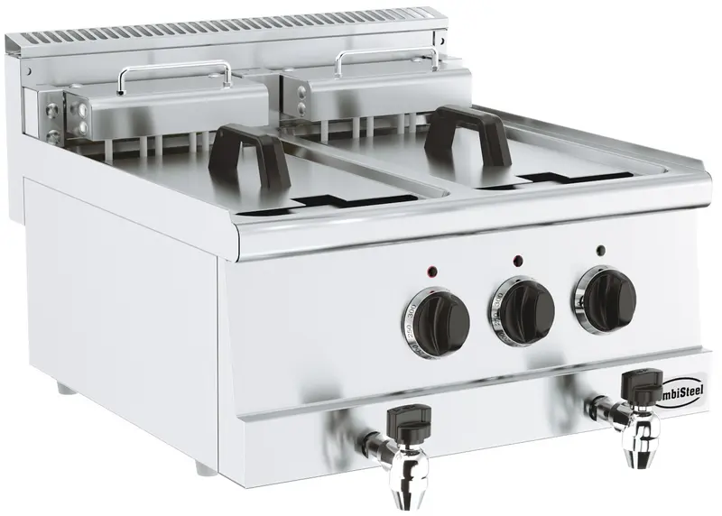 CombiSteel BASE 600 El. Friteusen 2 × 10L