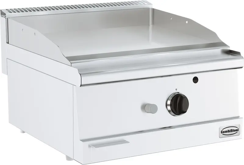 Combisteel Base 600 Gas Grillplatte Chrom, 600 x 600 x 300 mm