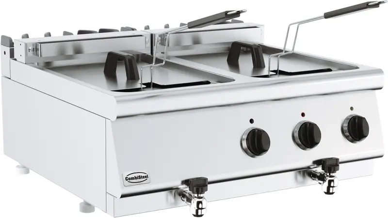 CombiSteel BASE 700 El. Friteusen 2 × 10L | 7178.0290