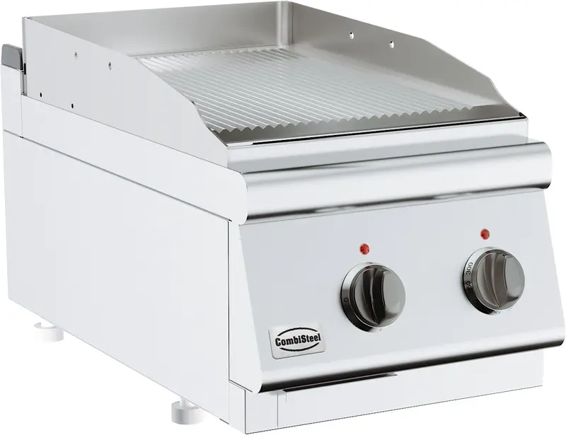 CombiSteel BASE 700 El. Grillplatte Gerillt | 7178.0245
