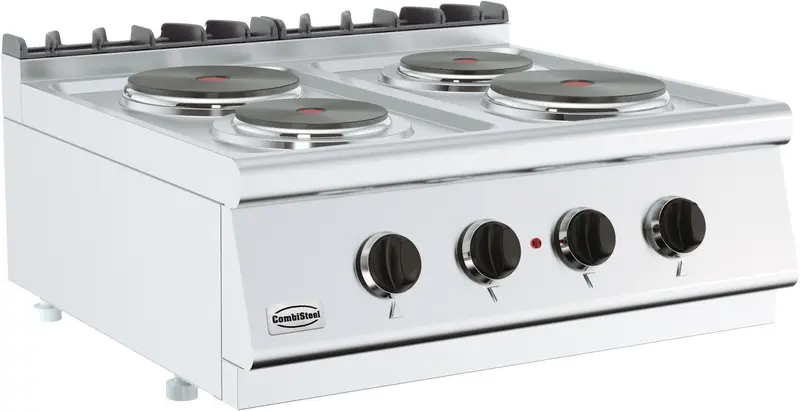 CombiSteel BASE 700 Elektroherd 4 Platten | 7178.0220