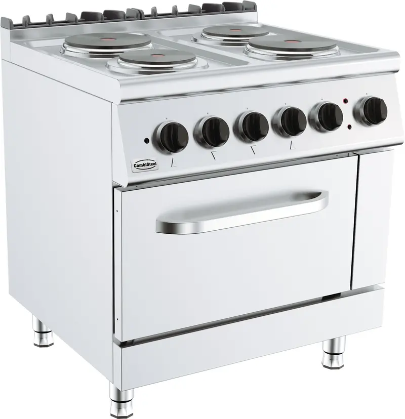 Combisteel Base 700 Elektroherd 4 Platten mit El. Backofen
