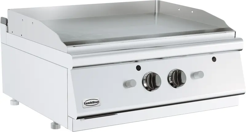 Combisteel Base 700 Gas Grillplatte Chrom, 800 x 700 x 300 mm