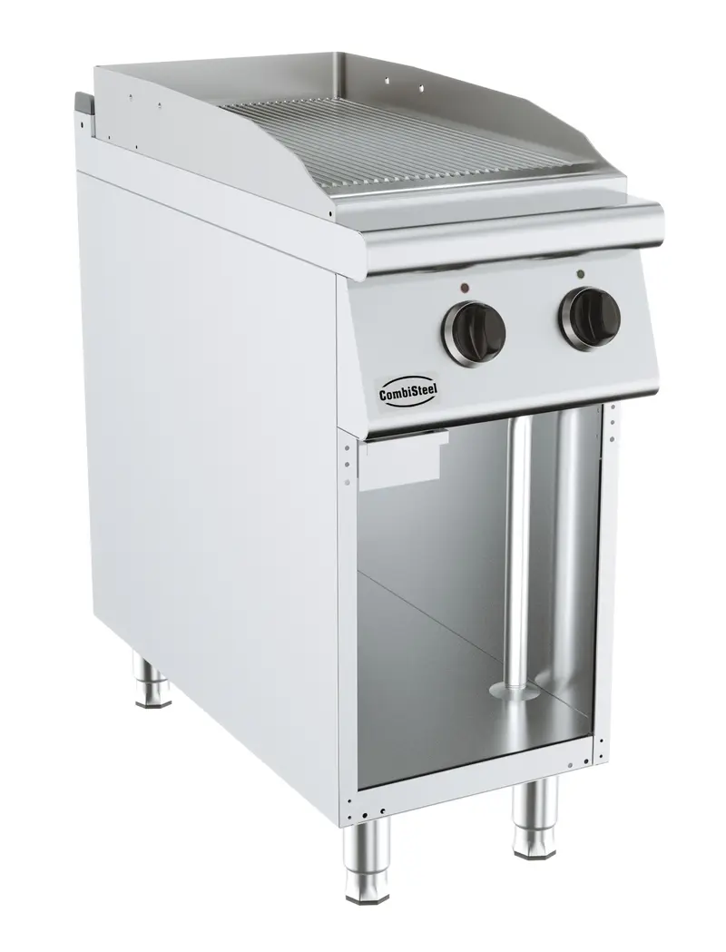 CombiSteel BASE 900 El. Grillplatte Gerillt