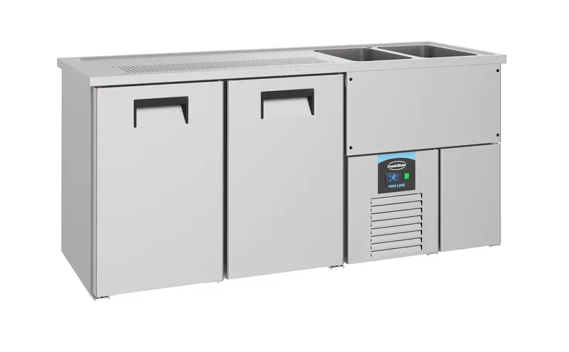 CombiSteel Biertheke 2 Türen 2R
