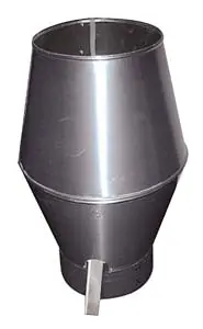 Combisteel Deflektorkappe Rund Ø 400