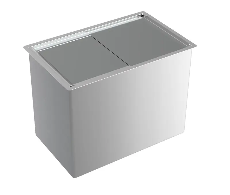 CombiSteel Edelstahl Einbau Eisbehälter | 7084.0040