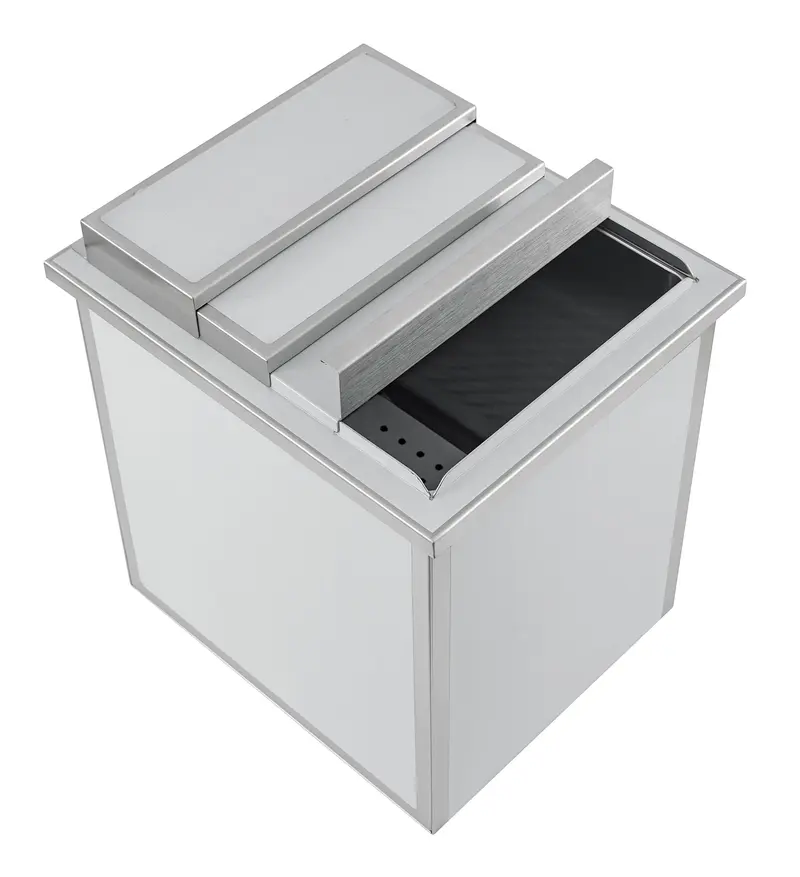 CombiSteel Edelstahl Einbau Eisbehälter | 7538.0005