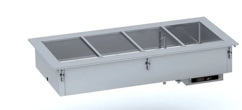 Combisteel Einbau Bain-marie 2/1 - Automatische Wasserbefüllung