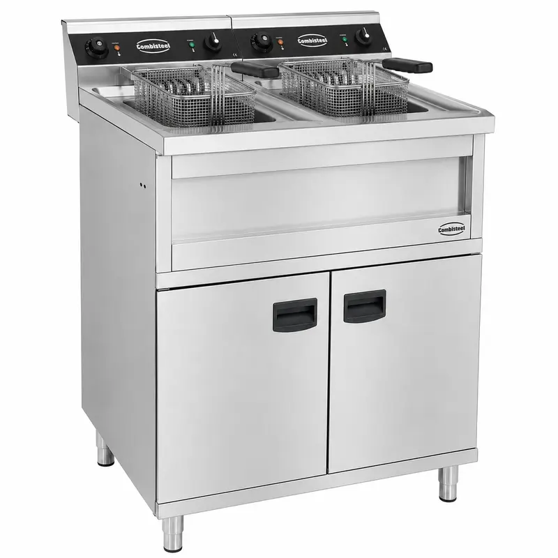 Combisteel Elektro Friteuse 2 x 12L 2 x 9kw