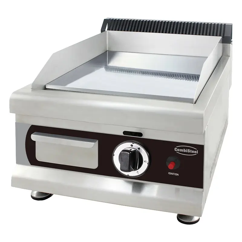CombiSteel Gas Grillplatte Chrom 400