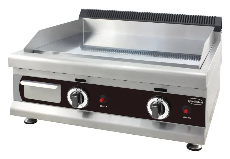 Combisteel Gas Grillplatte Chrom 650