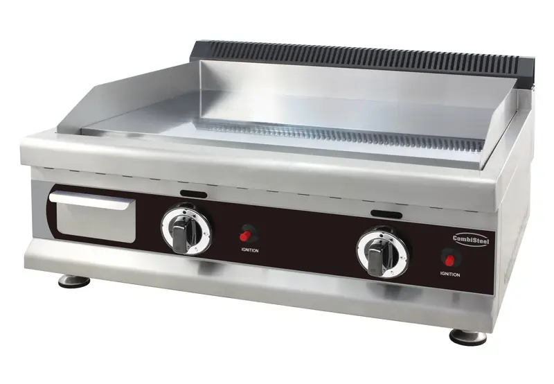 CombiSteel Gas Grillplatte Chrom 800