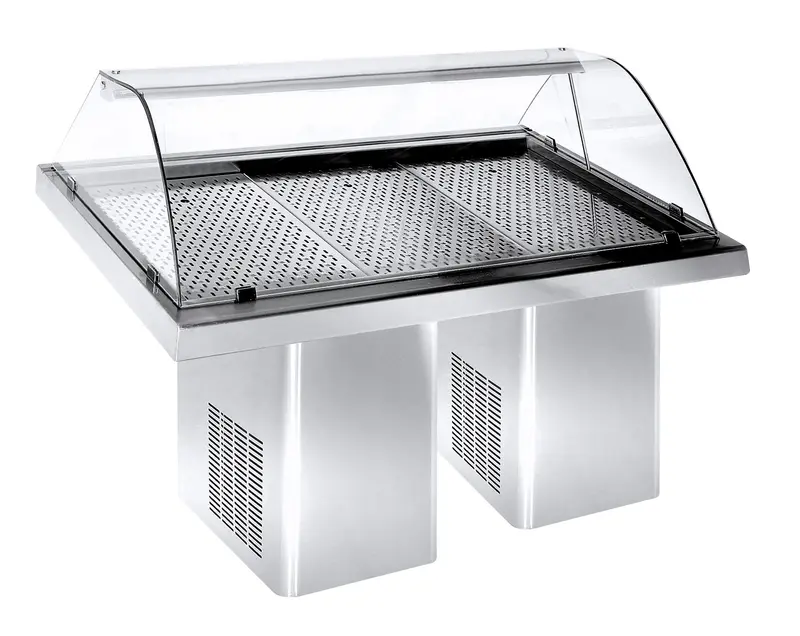 Combisteel Gekühlte Fisch Vitrine 1.9