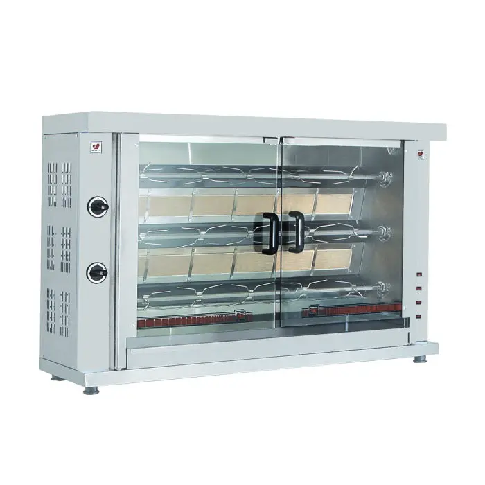 Combisteel Hähnchengrill Gas 3 Spießen
