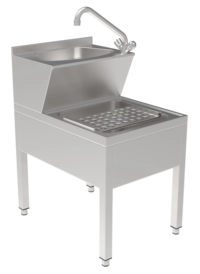 Combisteel Handwaschbecken, 500 x 700 x 890 mm