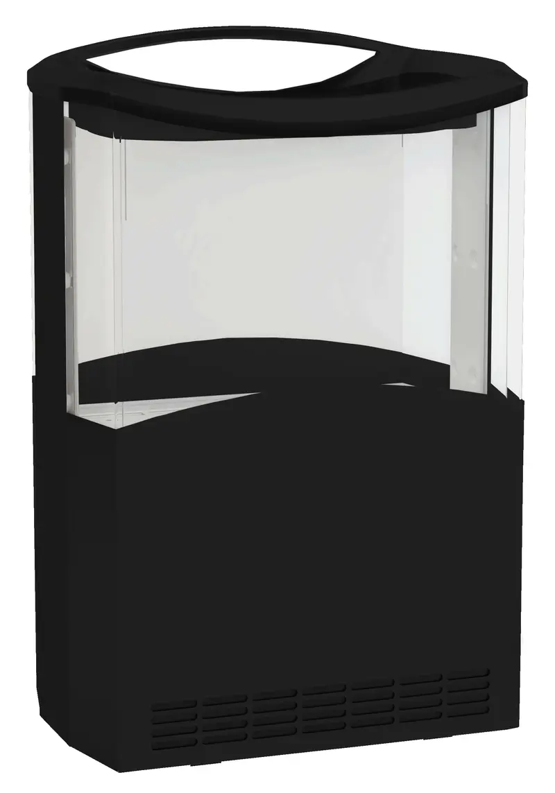 CombiSteel Impulskühler Schwarz 110L