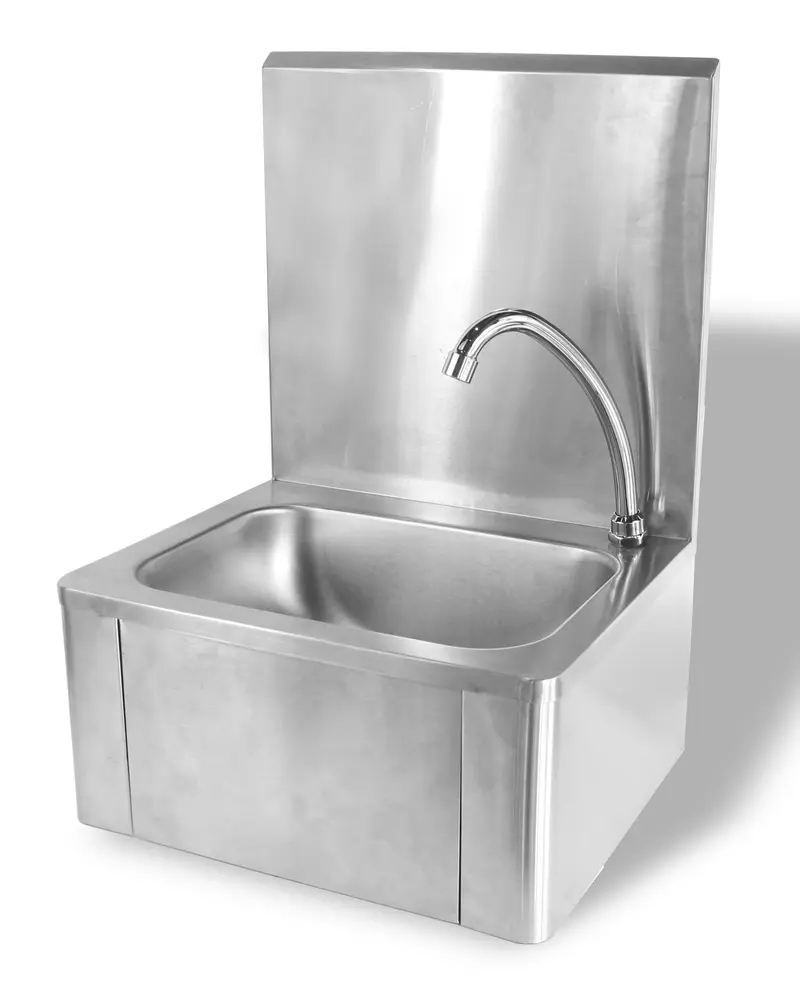 Combisteel Knie Bedientes Handwaschbecken, 400 x 330 x 570 mm