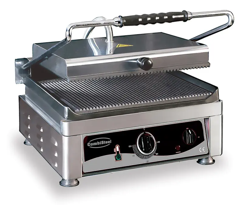 Combisteel Kontaktgrill Gerillt, 410 x 500 x 300 mm