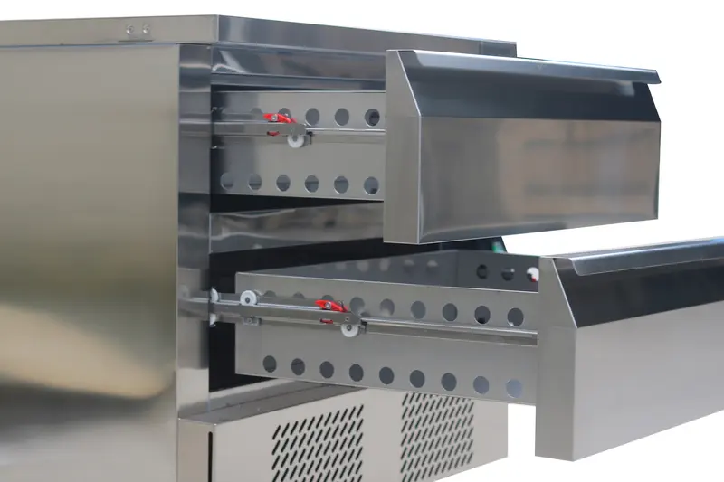 CombiSteel Kühl-/Tiefkühltisch Umschaltbar 1 Schublade 2X 1/1Gn