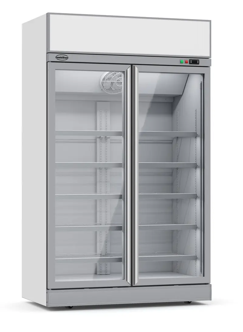 Combisteel Kühlschrank 2 Glastüren INS-1000R