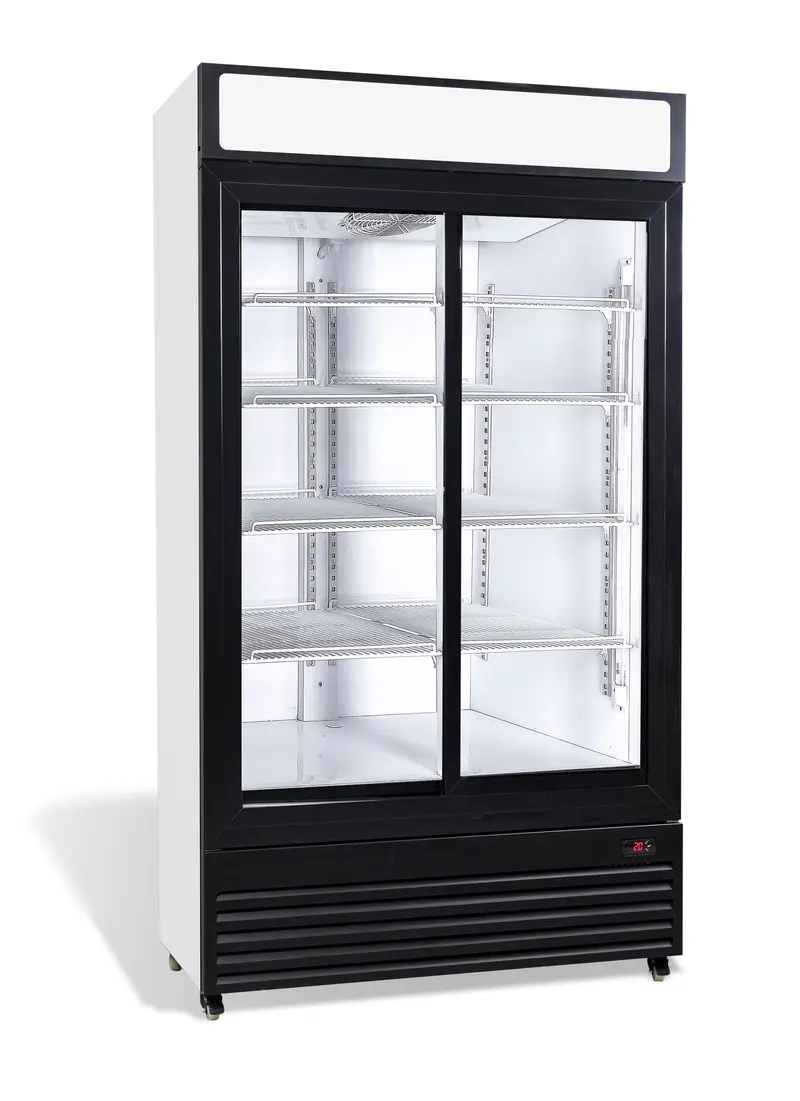 Combisteel Kühlschrank mit Schiebeglastüren BEZ-750 Sl