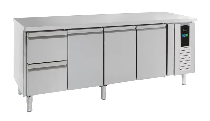 Combisteel Kühltisch 3 Türen und 2 Schubladen Energy Line, Serie 700