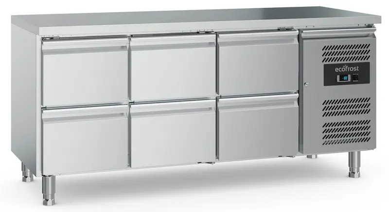 Combisteel Kühltisch 6 Schubladen, Serie 700 (7950.5185)