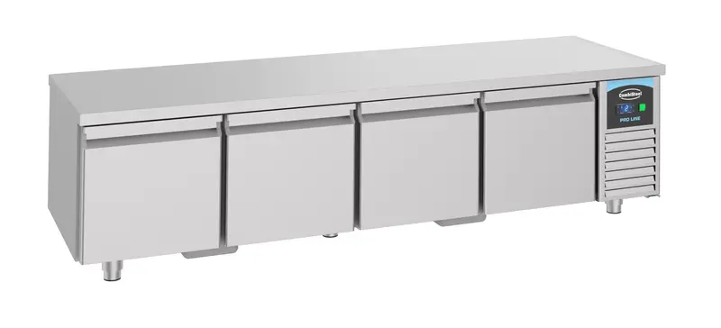 Combisteel Kühltisch 600 Hoch 4 Schubladen