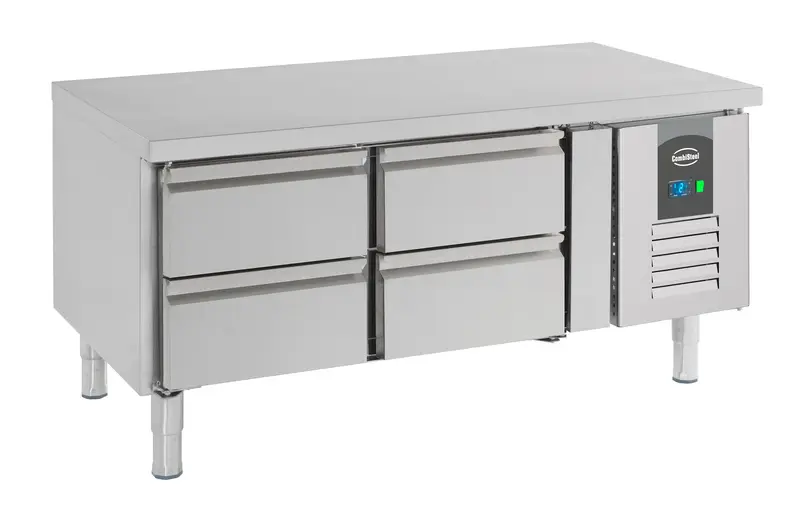 Combisteel Kühltisch 650 Hoch 4 Schubladen