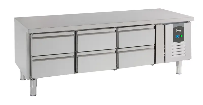 Combisteel Kühltisch 650 Hoch 6 Schubladen
