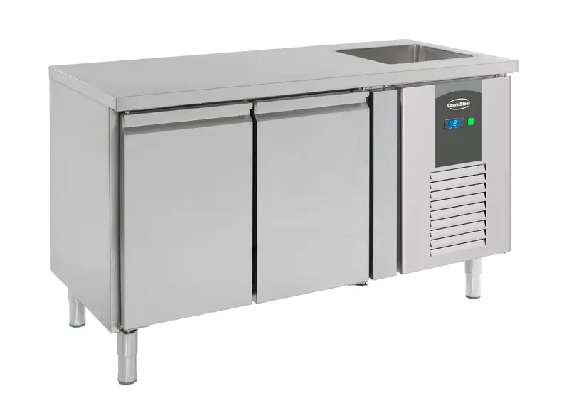 Combisteel Kühltisch Spülbecke 2 Türen, Serie 700