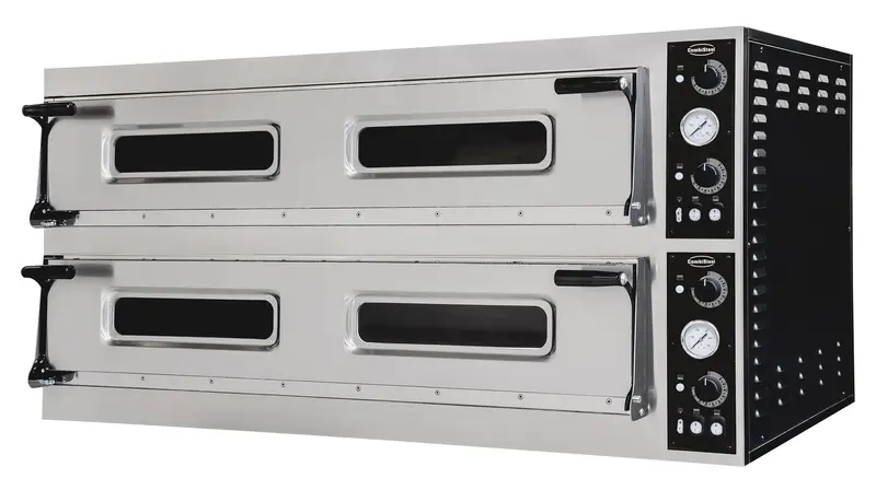 CombiSteel Pizzaöfen Bratplatten Doppelt 2 X 9