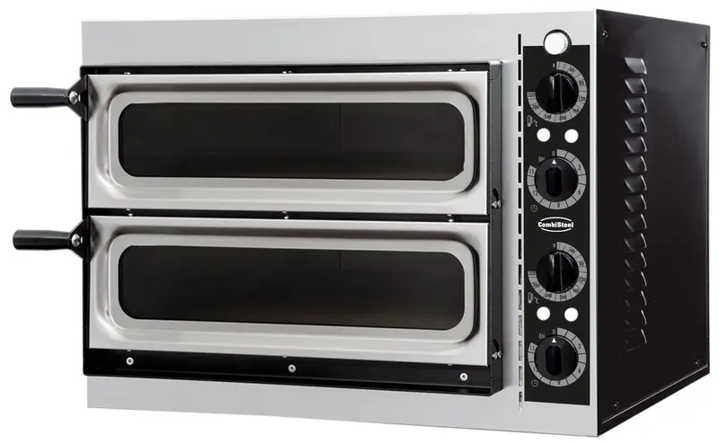 CombiSteel Pizzaöfen Doppelt Fenster 2 X 1