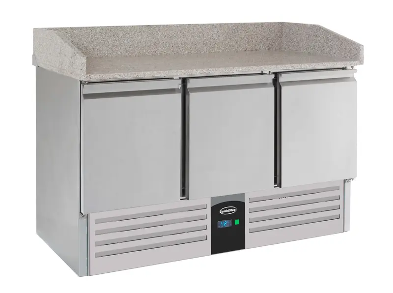 Combisteel Pizzatisch 3 Türen (7950.0060)