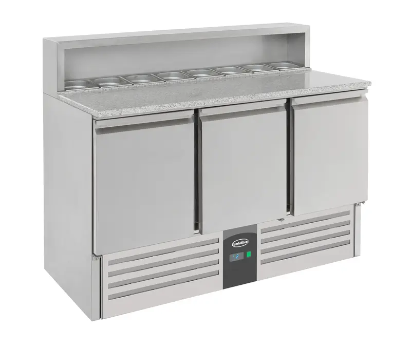 Combisteel Pizzatisch 3 Türen (7950.0065)