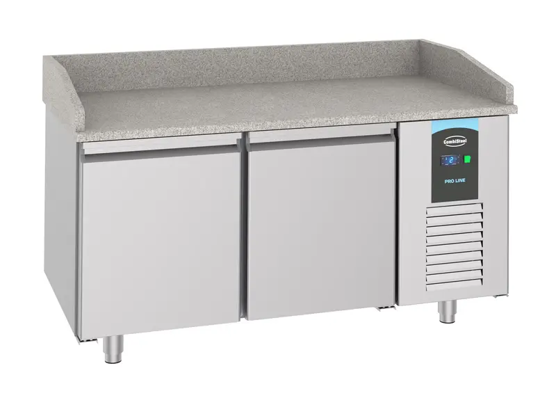 Combisteel Pizzatisch mit 2 Türen