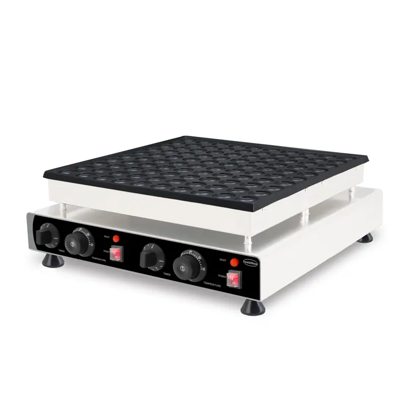 Combisteel Poffertjes Waffeleisen 100ST Ø4cm