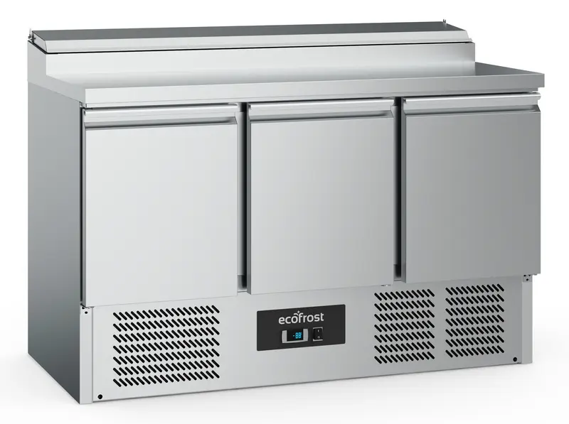 Combisteel Saladette 3 Türen 8x1/6GN Behälter
