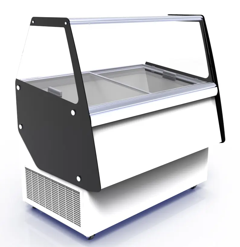CombiSteel Speiseisvitrine Ibiza 8 × 5 Ltr