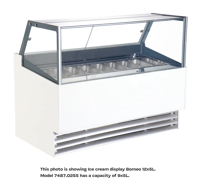 Combisteel Speiseisvitrine Phuket 9 x 5L