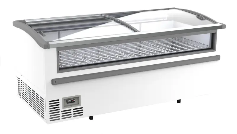 Combisteel Supermarkt Tiefkühltruhe Weiß 2125 Manuelles Auftauen (7072.0065)