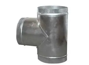 Combisteel T-stück 90° Komplett Ø 250