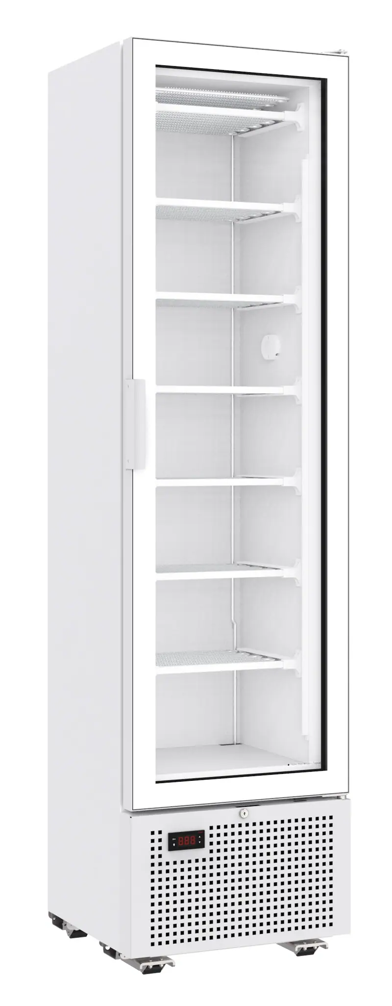 Combisteel Tiefkühlschrank 1 Glastür 221L