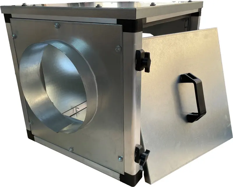 Combisteel Ventilator in Dose Doppelwandig 10/10/1400